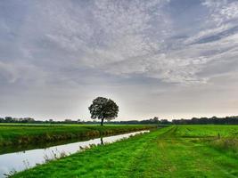 de vechte flod i Tyskland foto