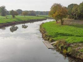 de vechte flod i Tyskland foto