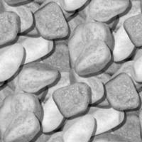 sömlös mönster med vit stenar, grus textur foto