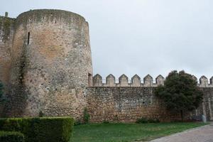 skön sten fort och torn i uruena, valladolid foto