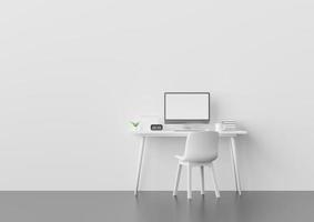 minimalistisk Hem kontor foto