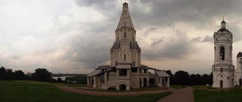 kyrka av de uppstigning i kolomenskoye, Moskva, ryssland foto