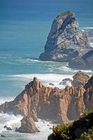 cabo da roca (cape roca) klippor och Atlanten foto