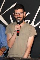 los angeles, jun 18 - brad delson på de linkin parkera stenpromenad induktion ceremoni på de gitarr Centrum på juni 18, 2014 i los angeles, ca foto