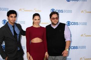 los angeles, Maj 18 - elyes gabel, katharine mcphee, ari stidham på de cbs sommar soiree 2015 på de London hotell på Maj 18, 2015 i väst hollywood, ca foto