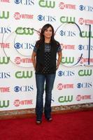 los angeles, aug 3 - pamela adlon anländer på de cbs tca sommar 2011 Allt stjärna fest på robinson Maj parkering garage på augusti 3, 2011 i beverly kullar, ca foto