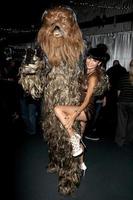 los angeles, sep 6 - chewbacca, bai långa på de natt av vetenskap fiktion, fantasi och Skräck efter fest på iatse skede 80 på september 6, 2014 i burbank, ca foto