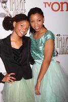 los angeles, feb 8 - halle bailey, chloe bailey på de 2014 naacp bild utmärkelser nominerade lunch på loews hollywood hotell på februari 8, 2014 i los angeles, ca foto