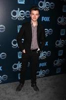 los angeles, mar 18 - Chris colfer på de glädje 100:e episod fest på slott marmont på Mars 18, 2014 i väst hollywood, ca foto