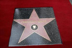 los angeles, dec 1 - christoph vals stjärna på de christoph vals hollywood promenad av berömmelse stjärna ceremoni på de hollywood boulevard på december 1, 2014 i los angeles, ca foto