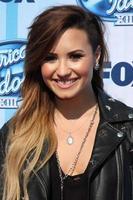 los angeles, Maj 21 - demi lovato på de amerikan idol säsong 13 final på Nokia teater på la leva på Maj 21, 2014 i los angeles, ca foto