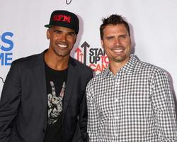 los angeles, okt 8 - shemar Moore, joshua morgondag på de cbs dagtid efter mörk händelse på komedi Lagra på oktober 8, 2013 i väst hollywood, ca foto