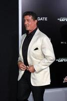 los angeles, aug 11 - sylvester stallone på de förbrukningsmaterial 3 premiär på tcl kinesisk teater på augusti 11, 2014 i los angeles, ca foto