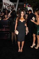 los angeles, nov 14 - danica patrick ankommer på de skymning - brytning gryning del 1 värld premiär på Nokia teater på la leva på november 14, 2011 i los angeles, ca foto