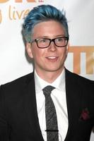 los angeles, dec 7 - tyler Oakley på de trevorlive la på de hollywood palladium på december 7, 2014 i los angeles, ca foto