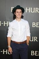 los angeles, aug 16 - David henrie på de Ben Hur premiär på de tcl kinesisk teater imax på augusti 16, 2016 i los angeles, ca foto