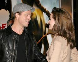 brad pitt och Angelina jolie Beowulf premiär mann s by teater los angeles, ca november 5, 2007 ©2007 kathy hutchins hutchins Foto