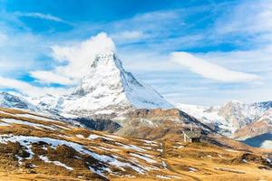 matterhorn peak, zermatt, schweiz