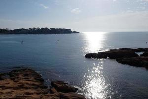 camino de ronda på de katalansk costa brava, s'agaro, Spanien foto