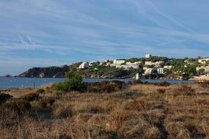 costa brava, s'agaro som tillhör till sant feliu de guixoler, Katalonien, Spanien foto