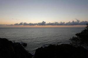 costa brava, s'agaro som tillhör till sant feliu de guixoler, Katalonien, Spanien foto