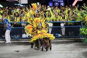 rio, Brasilien, april 22, 2022, samba skola unidos da tijuca i de rio carniva foto