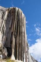 sten vattenfall (cascada petrificada) foto