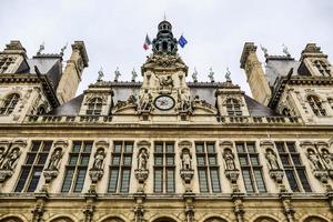 paris, Frankrike, 2022 - hotell de ville foto