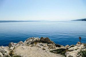 de adriatisk hav i kroatien foto