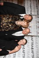 collin bernsen, jeanne tunnbindare, corbin bernsen, och Caren bernsen anländer på de efter media och underhållning förträfflighet utmärkelser amees på de biltmore hotell i los angeles, ca på Mars, 9 2009 foto