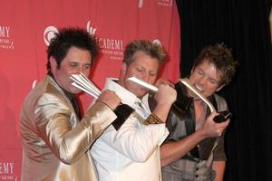 skojare flatts i de Tryck rum på de 44: e akademi av Land musik utmärkelser på de mgm stor arena i las vegas, nv på april 5, 2009 foto