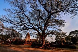 gammal buddist tempel i öst Asien foto