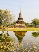 gammal buddist tempel i öst Asien foto