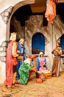 spanien, 2022 - nativity scen se foto