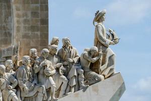monument till de upptäckter i Lissabon, Portugal, cirka juni 2022 foto