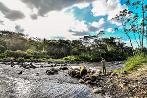 landskap i costa rica foto