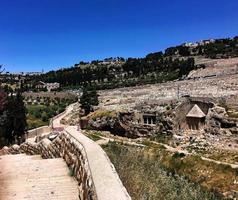 utsikt över jerusalem i israel foto