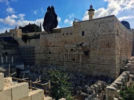 utsikt över jerusalem i israel foto