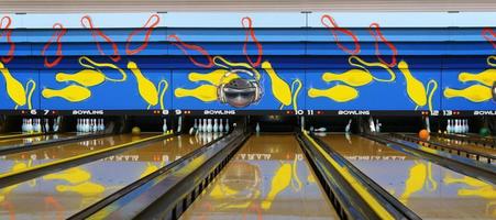 bowling gränd.generisk bowling gränder. foto