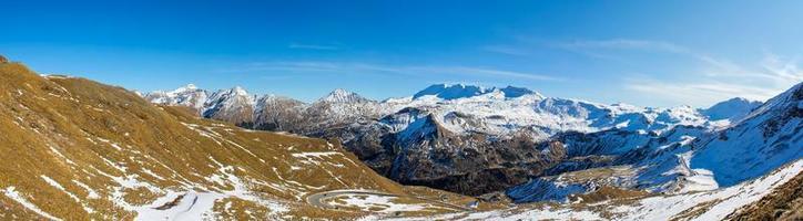 de alps på vinter- foto