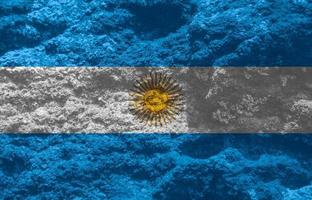 argentinska flagga textur som bakgrund foto