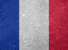 de franska flagga textur som bakgrund foto