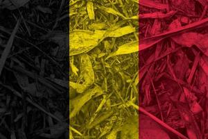 belgisk flagga textur som bakgrund foto
