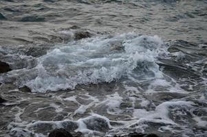 vågor på de hav, stormig hav foto