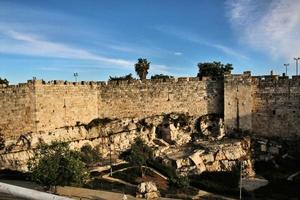 utsikt över jerusalem i israel foto