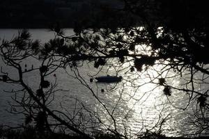 costa brava, s'agaro som tillhör till sant feliu de guixoler, Katalonien, Spanien foto