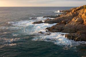 camino de ronda, en väg parallell till de katalansk costa brava, belägen på de medelhavs hav i de norr av Katalonien, Spanien. foto