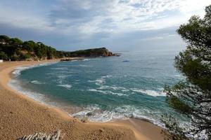 conca strand på de katalansk costa brava Spanien foto