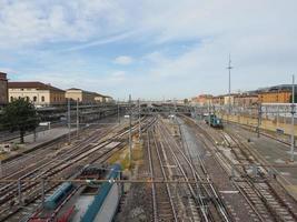 bologna central järnväg station foto