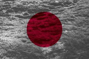 japansk flagga textur som bakgrund foto